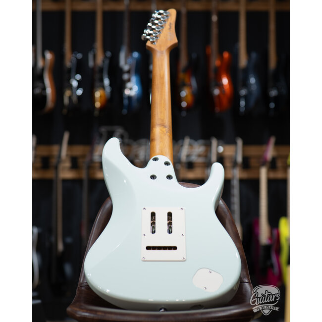 Ibanez AZ2204NWL Prestige HSS Left-Handed Guitar w/ Case – Mint Green (B-stock)