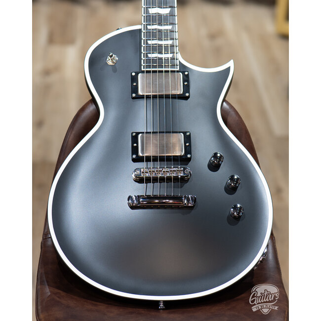 ESP E-II Eclipse BB Bold Binding EMG Guitar w/ Case – Black Satin (B-stock)