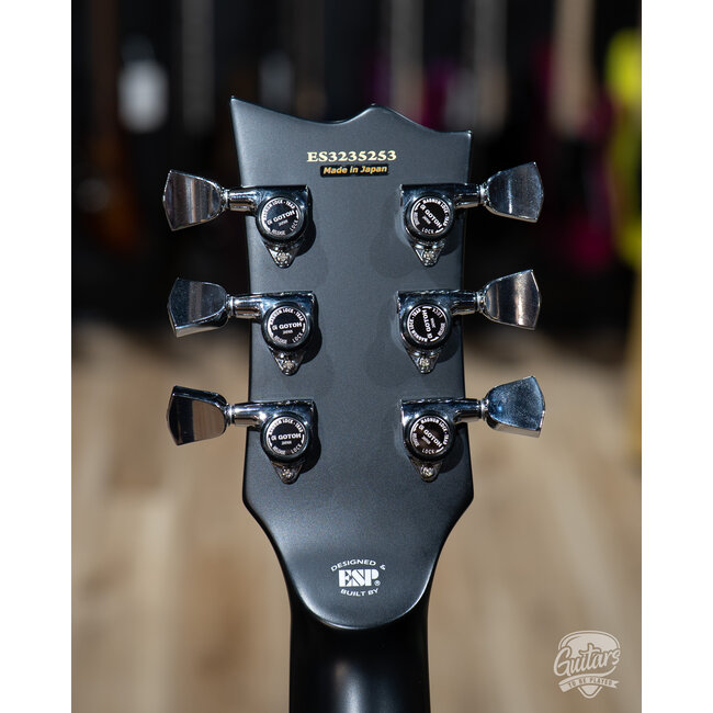 ESP E-II Eclipse BB Bold Binding EMG Guitar w/ Case – Black Satin (B-stock)