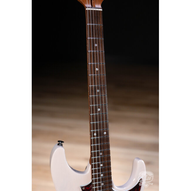 Ibanez AZ2204N Prestige HSS Guitar w/ Case – Antique White Blonde