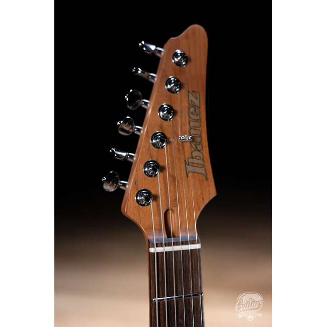 Ibanez AZ2204N Prestige HSS Guitar w/ Case – Antique White Blonde