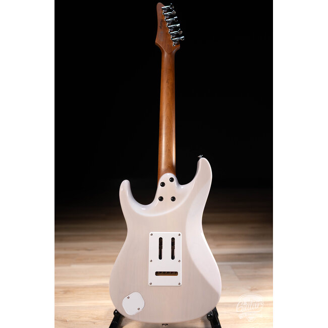 Ibanez AZ2204N Prestige HSS Guitar w/ Case – Antique White Blonde