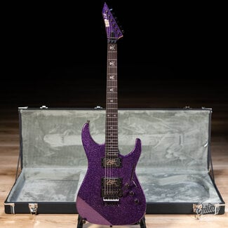 ESP Guitars ESP KH-2 Kirk Hammett Signature Custom Shop Guitar – Purple Sparkle