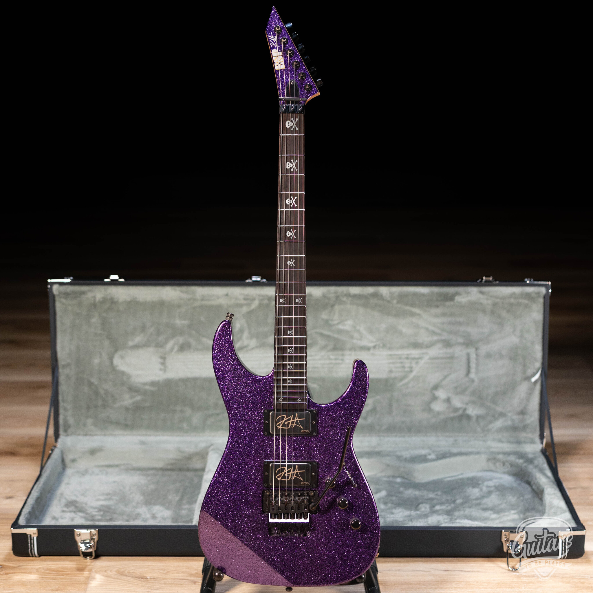 ESP KH-2 Kirk Hammett Signature Custom Shop Guitar – Purple