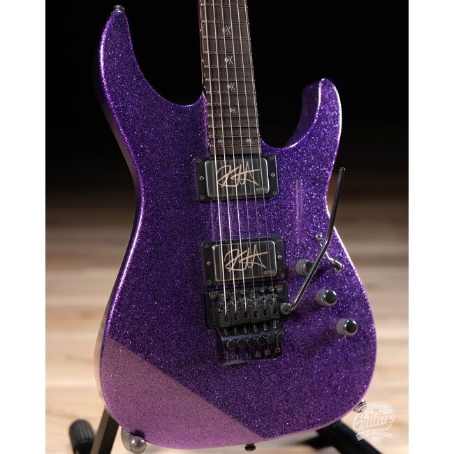 ESP KH-2 Kirk Hammett Signature Custom Shop Guitar – Purple Sparkle