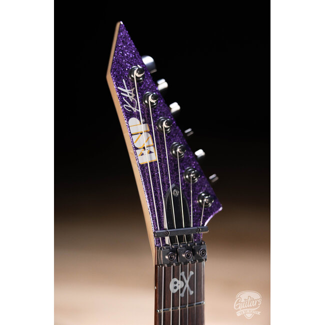ESP KH-2 Kirk Hammett Signature Custom Shop Guitar – Purple Sparkle