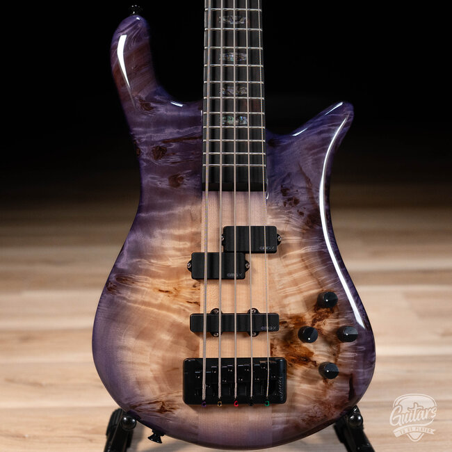 Spector Euro 5 CST 5-String EMG Bass – Natural Violet Burst Gloss