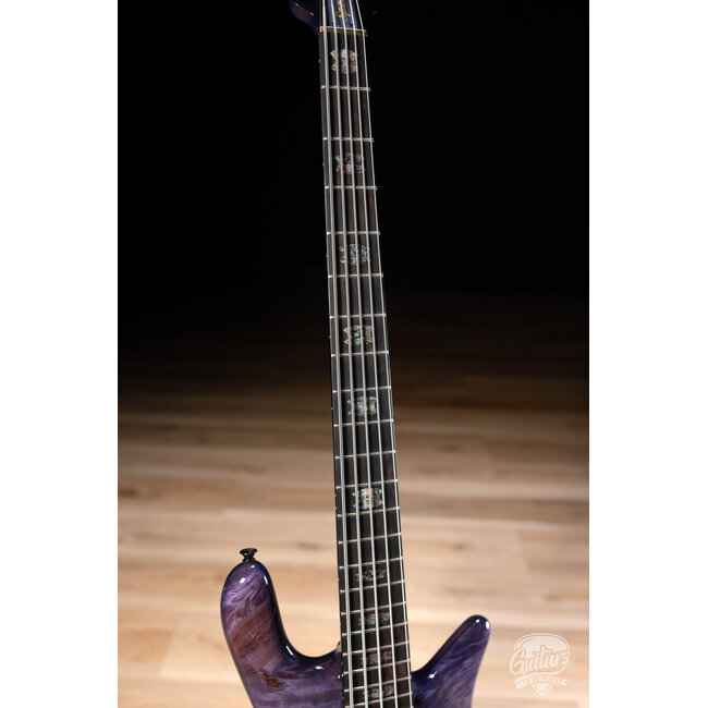 Spector Euro 5 CST 5-String EMG Bass – Natural Violet Burst Gloss