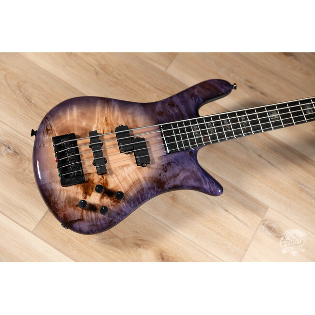 Spector Euro 5 CST 5-String EMG Bass – Natural Violet Burst Gloss