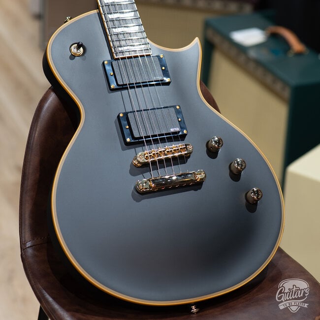 ESP LTD EC-1000 EMG Electric Guitar – Vintage Black (Demo)