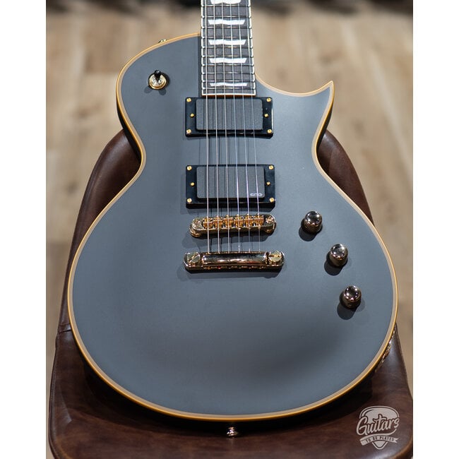 ESP LTD EC-1000 EMG Electric Guitar – Vintage Black (Demo)