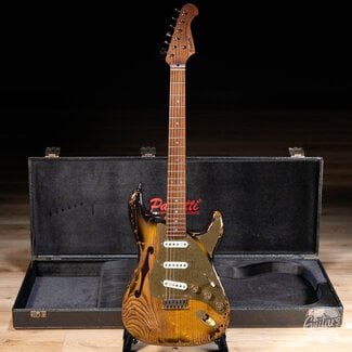 Paoletti Paoletti Alfa Lounge SSS “Stratospheric” Thinline Hardtail S-Style – 2-Tone Sunburst