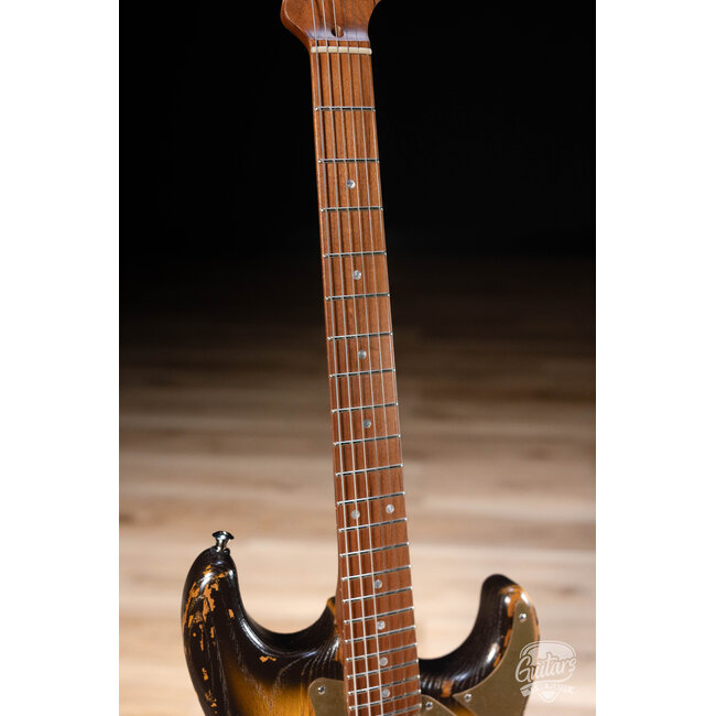 Paoletti Alfa Lounge HSS “Stratospheric” Thinline Hardtail S-Style – 2-Tone Sunburst