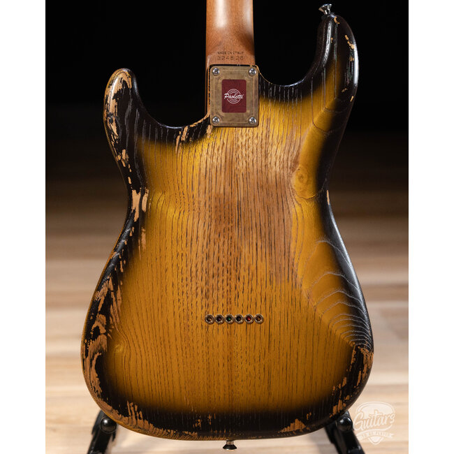Paoletti Alfa Lounge HSS “Stratospheric” Thinline Hardtail S-Style – 2-Tone Sunburst