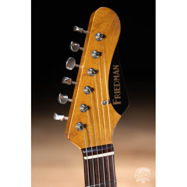 Friedman Vintage T Mahogany Humbucker Guitar w/ Rosewood – Cherry Red