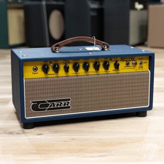 Carr Carr Amps Mercury V 16W Head – Navy Blue w/ Tan Handle