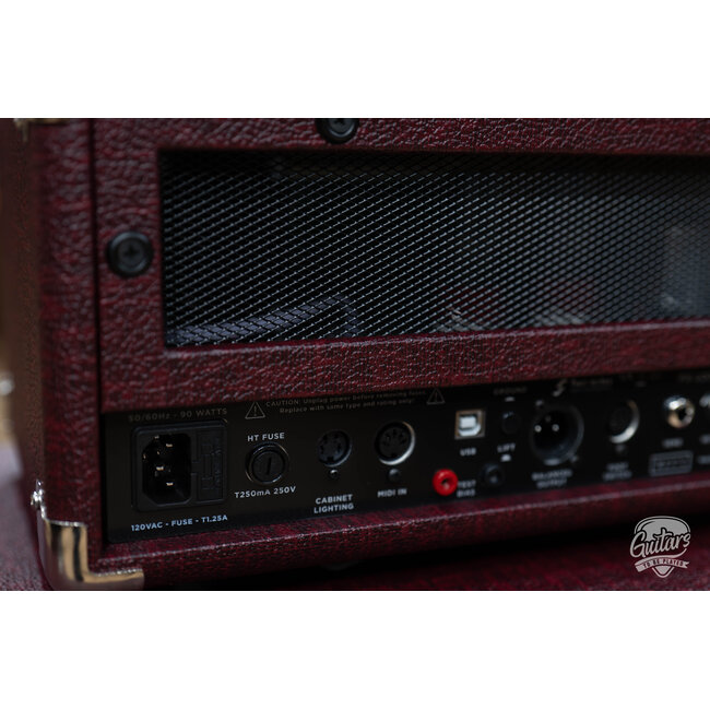 Revv D20 MK2 20/4W 6V6 Tube Amp Head w/ 1x12 Cab – Vintage Bordeaux