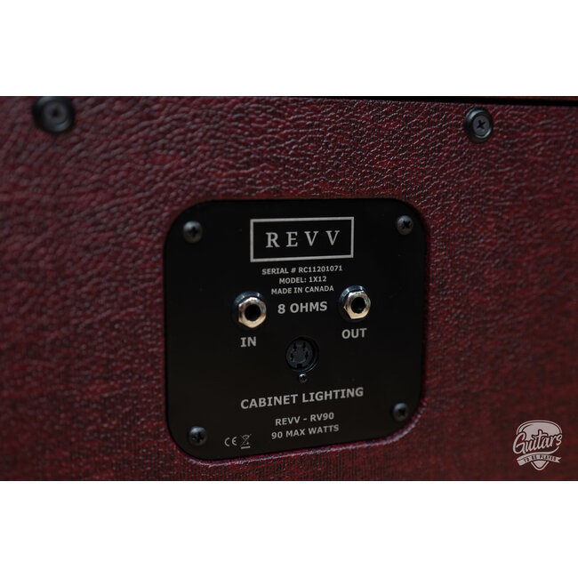 Revv D20 MK2 20/4W 6V6 Tube Amp Head w/ 1x12 Cab – Vintage Bordeaux