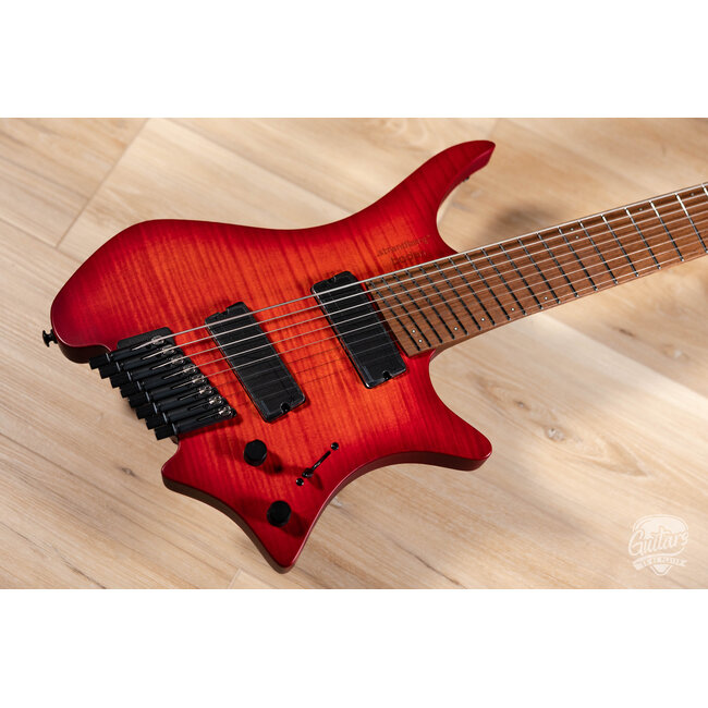 Strandberg Boden Original N2.8 8 String Headless – Sunset Coral Burst Satin