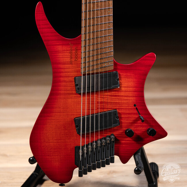 Strandberg Boden Original N2.8 8 String Headless – Sunset Coral Burst Satin