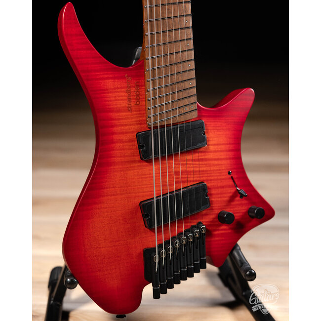 Strandberg Boden Original N2.8 8 String Headless – Sunset Coral Burst Satin