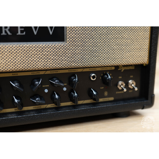 Revv D40 40/10W 6L6 2-Channel Tube Amp Head w/ Footswitch – Black