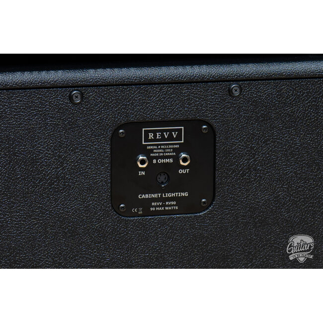 Revv D40 40/10W 6L6 2-Channel Tube Amp Head w/ 1x12 Cab & Speaker Cable – Black