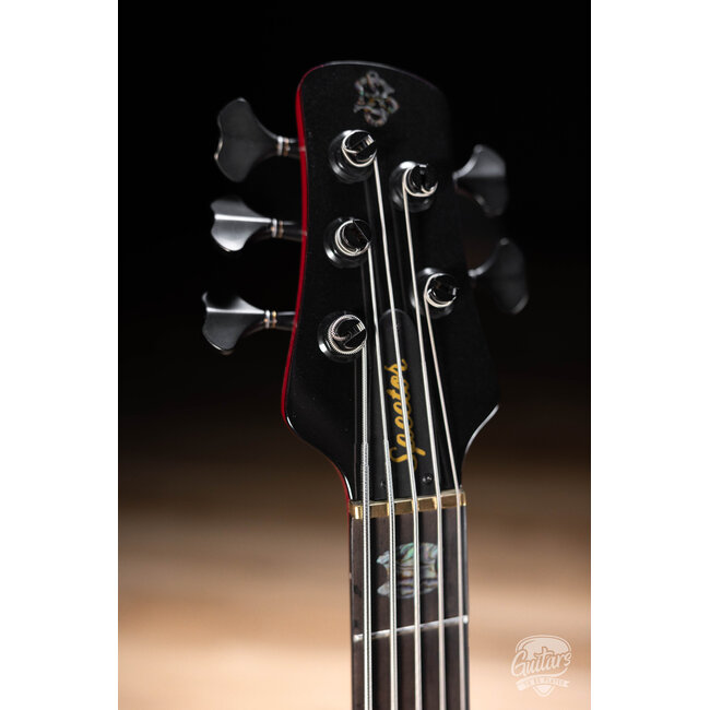 Spector Euro 5 CST 5-String EMG Bass – Natural Red Burst Gloss