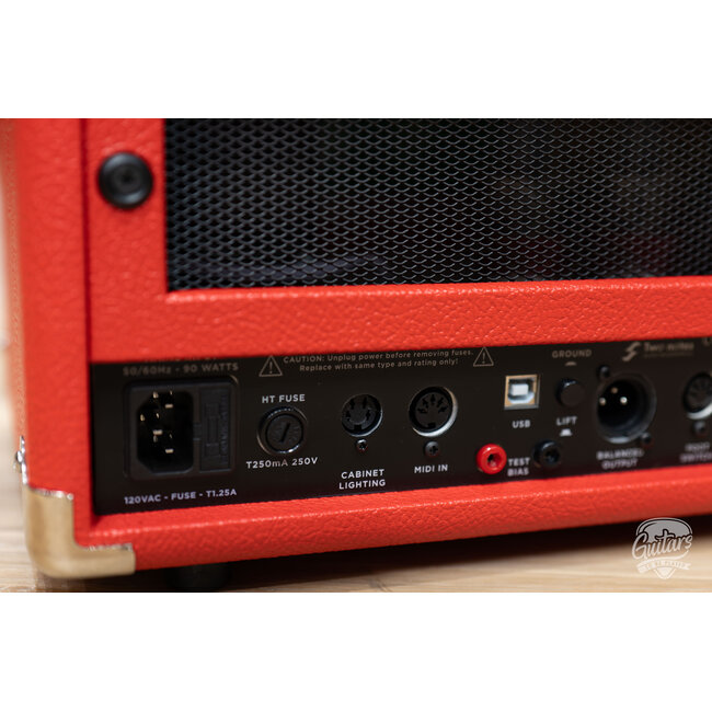 Revv G25 25/4W 2-Channel 6V6 Tube Amp Head w/ Footswitch – Red