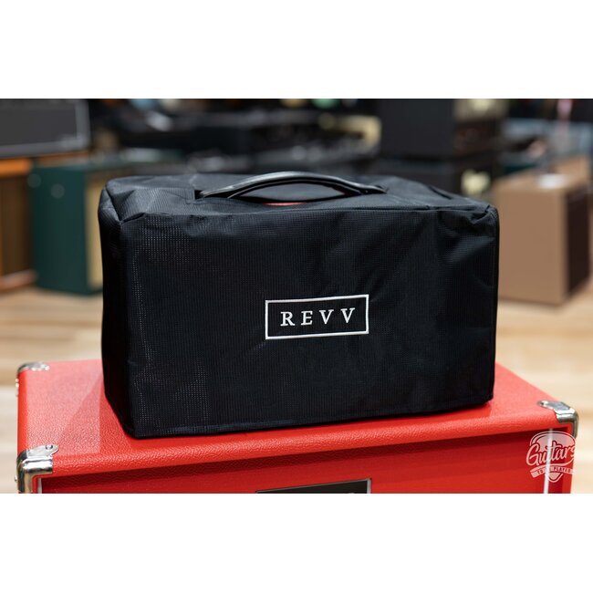 Revv G25 25/4W 2-Channel 6V6 Tube Amp Head w/ 1x12 Cab – Red Bronco