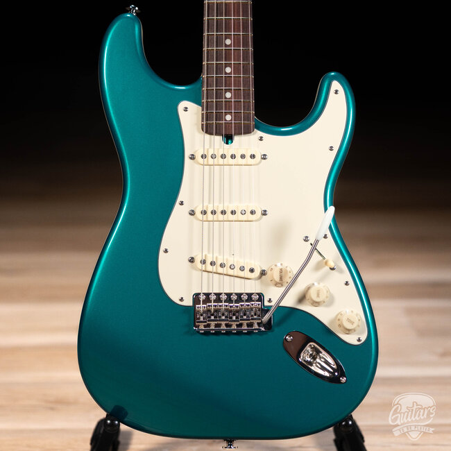 CP Thornton Hot Rod Series HTL-2 Nootka Cedar – Teal Green w/ Cream Sides