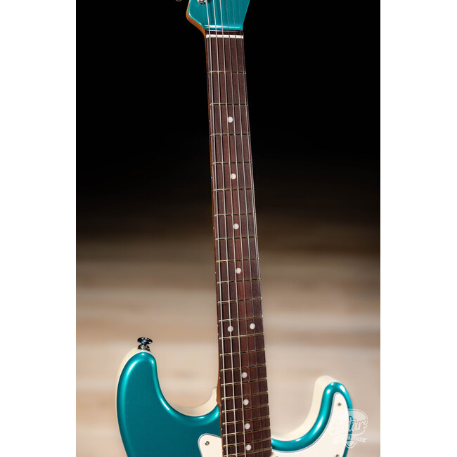 CP Thornton Hot Rod Series HTL-2 Nootka Cedar – Teal Green w/ Cream Sides