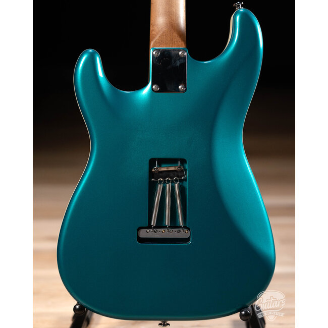 CP Thornton Hot Rod Series HTL-2 Nootka Cedar – Teal Green w/ Cream Sides