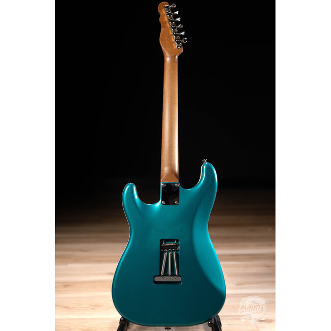 CP Thornton Hot Rod Series HTL-2 Nootka Cedar – Teal Green w/ Cream Sides