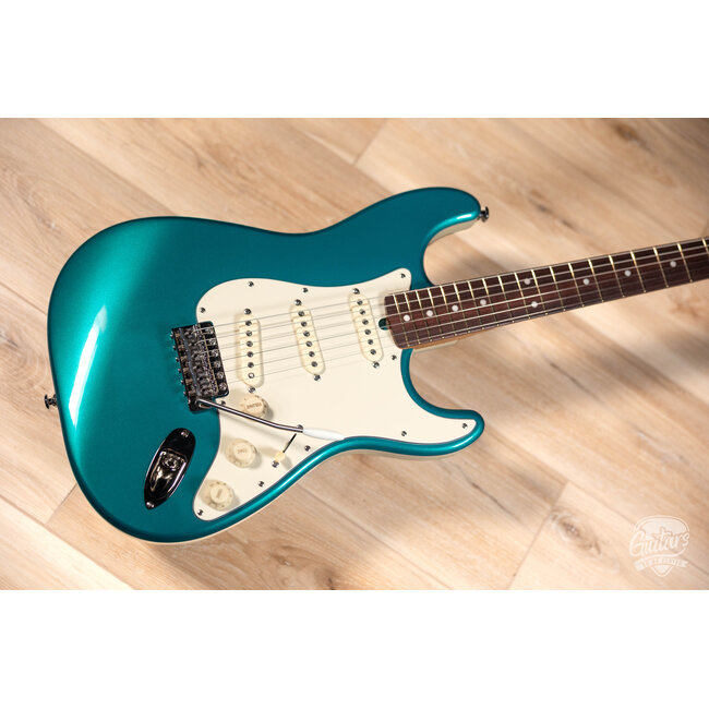 CP Thornton Hot Rod Series HTL-2 Nootka Cedar – Teal Green w/ Cream Sides