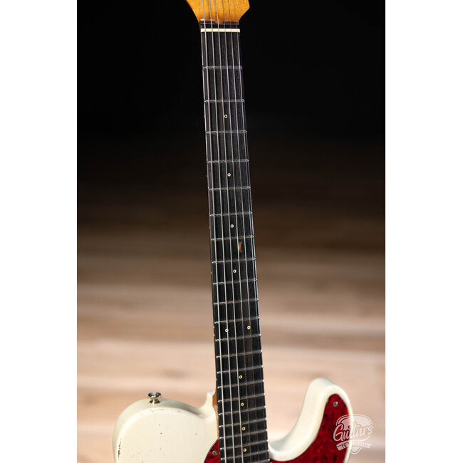 Shabat Lion Special Alder Humbucker Guitar w/ Ebony & Reverse Headstock – Cream