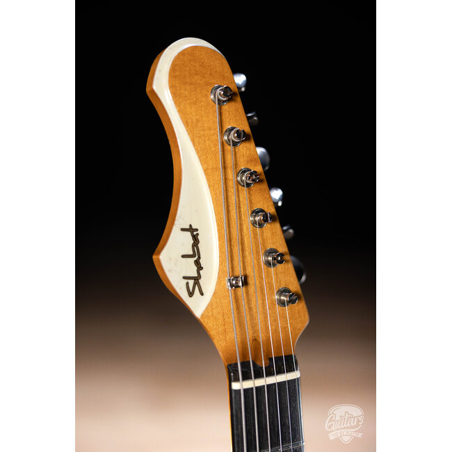 Shabat Lion Special Alder Humbucker Guitar w/ Ebony & Reverse Headstock – Cream