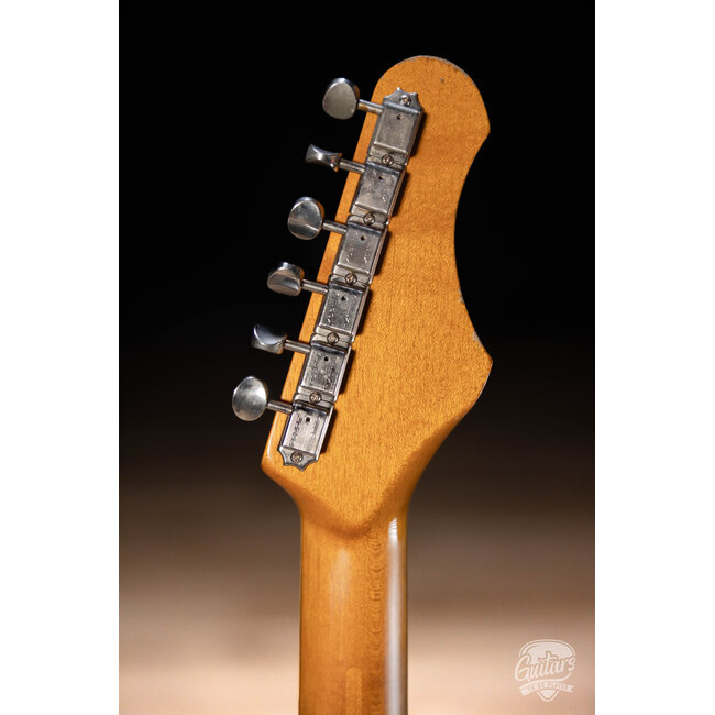 Shabat Lion Special Alder Humbucker Guitar w/ Ebony & Reverse Headstock – Cream