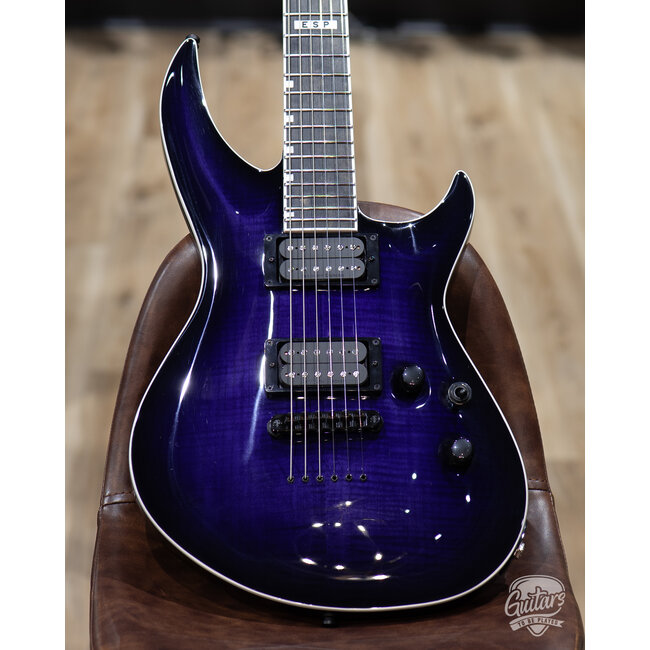 ESP E-II Horizon-III Neck-Thru Seymour Duncan Guitar – Reindeer Blue (B-stock)