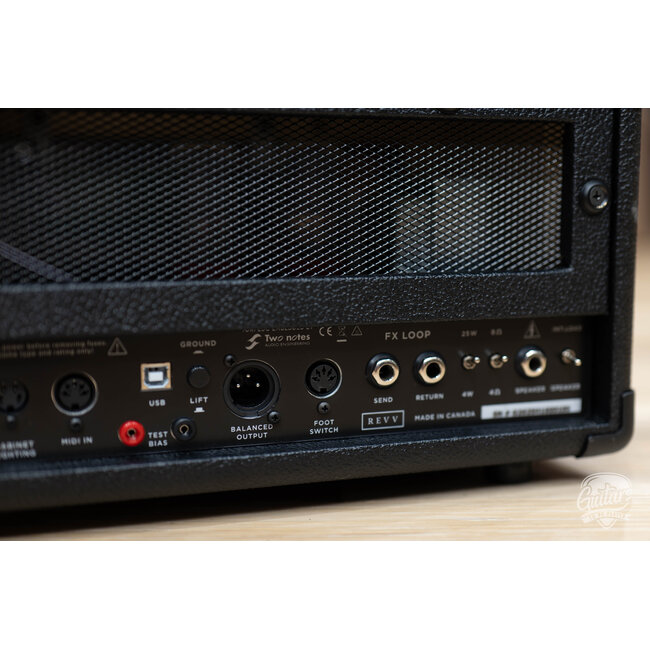 Revv G25 25/4W 2-Channel 6V6 Tube Amp Head w/ Footswitch – Black