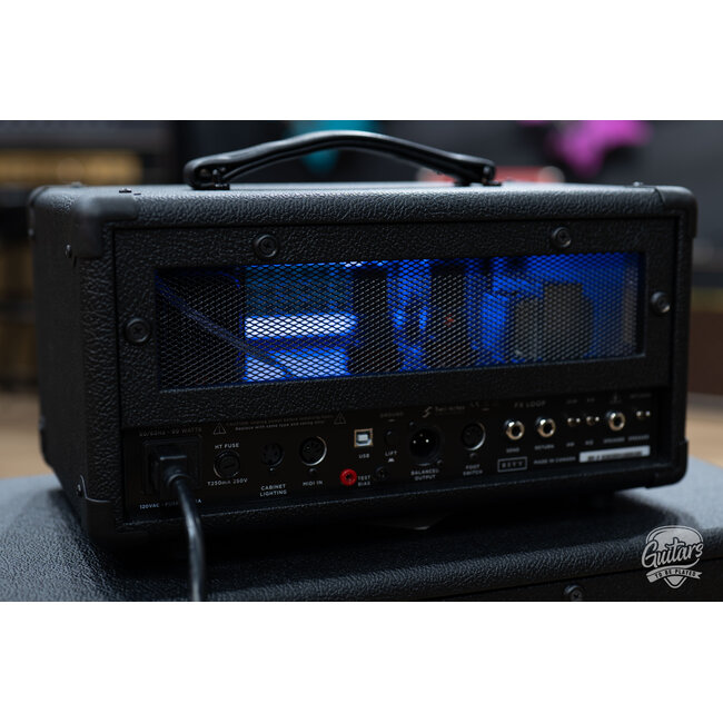 Revv G25 25/4W 2-Channel 6V6 Tube Amp Head w/ 1x12 Cab & Speaker Cable – Black