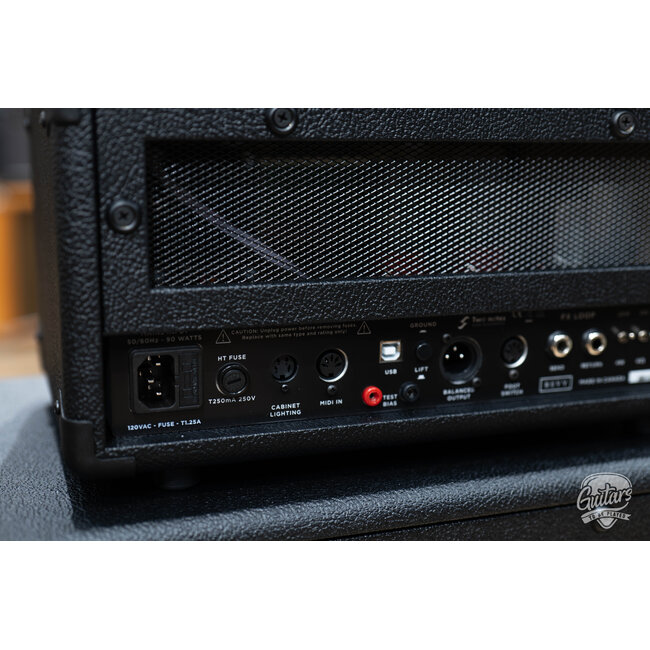 Revv G25 25/4W 2-Channel 6V6 Tube Amp Head w/ 1x12 Cab & Speaker Cable – Black