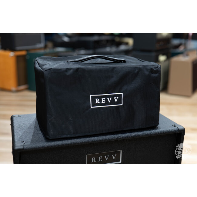 Revv G25 25/4W 2-Channel 6V6 Tube Amp Head w/ 1x12 Cab & Speaker Cable – Black
