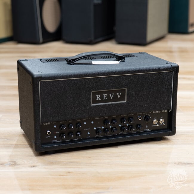 Revv G50 50/10W EL34 Tube Amp Head w/ Footswitch – Black (Demo)