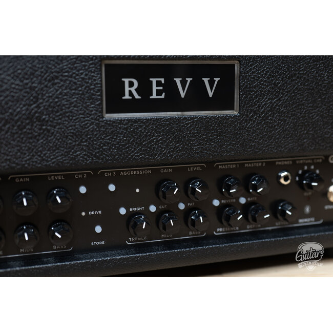 Revv G50 50/10W EL34 Tube Amp Head w/ Footswitch – Black (Demo)