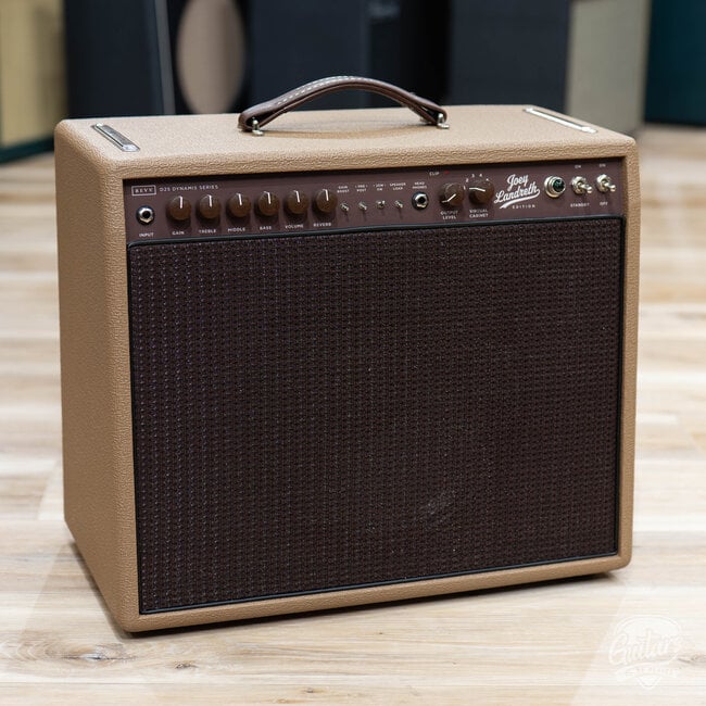 Revv D25 Joey Landreth 1x12 25/5W Tube Combo Amp w/ Footswitch – Brown