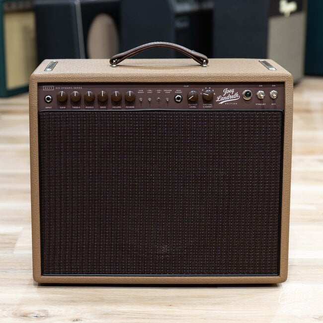 Revv D25 Joey Landreth 1x12 25/5W Tube Combo Amp w/ Footswitch – Brown