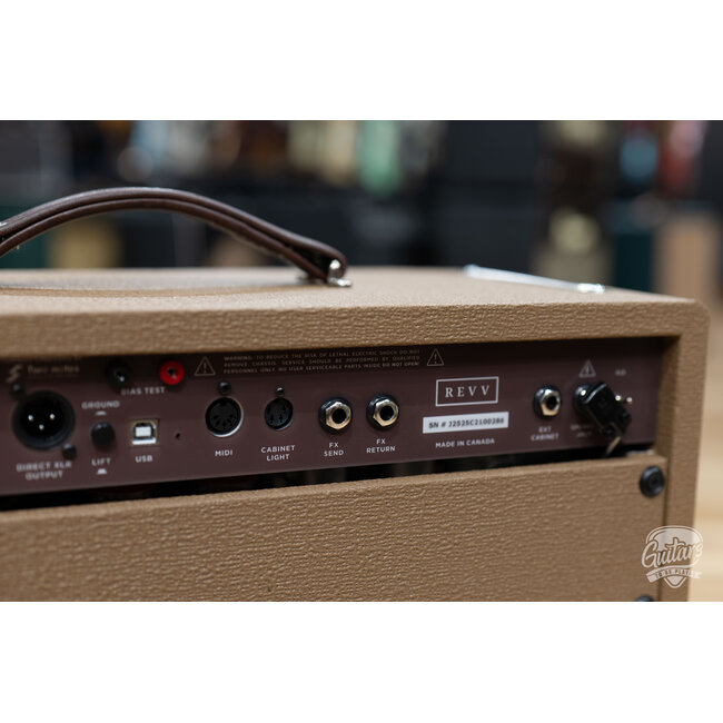 Revv D25 Joey Landreth 1x12 25/5W Tube Combo Amp w/ Footswitch – Brown