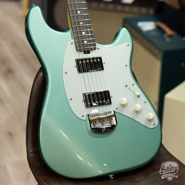 2025 Elliott Warhawk HH Electric Guitar w/ Hardtail – Inverness Green