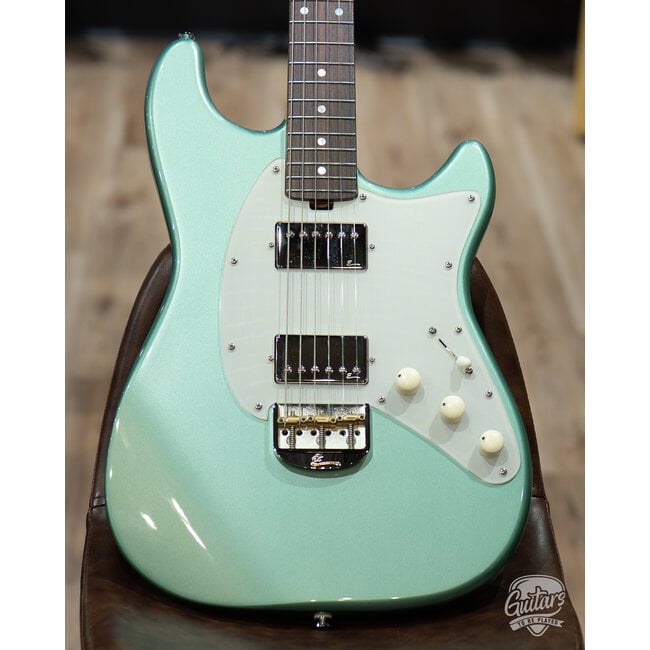 2025 Elliott Warhawk HH Electric Guitar w/ Hardtail – Inverness Green